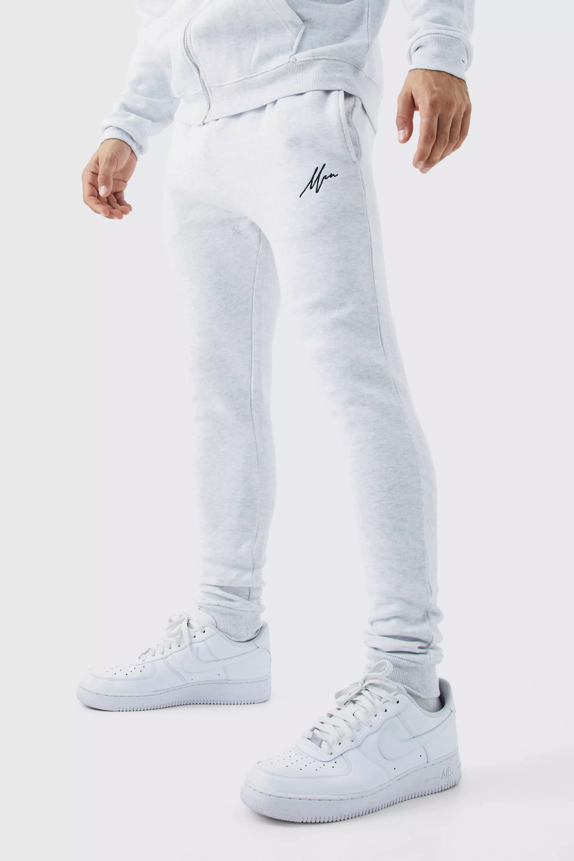 Nike super shop skinny tracksuit bottoms